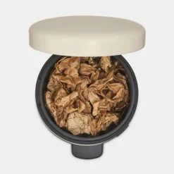 Brabantia NewIcon pedaalemmer 12 liter met kunststof binnenemmer Soft Beige