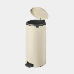 Brabantia NewIcon pedaalemmer 30 liter met kunststof binnenemmer Soft Beige