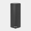 Brabantia newIcon pedaalemmer 30 liter met kunststof binnenemmer Mineral Infinite Grey