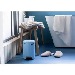 Brabantia NewIcon pedaalemmer 3 liter met kunststof binnenemmer Dreamy Blue