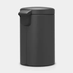 Brabantia newIcon pedaalemmer 12 liter met kunststof binnenemmer Mineral Infinite Grey