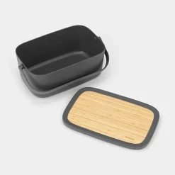 Brabantia Nic Broodtrommel Dark Grey