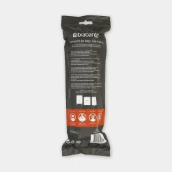 Brabantia PerfectFit afvalzakken met trekbandsluiting, rol Code M, 60L, 10 stuks