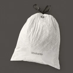 Brabantia PerfectFit afvalzakken met trekbandsluiting, rol Code M, 60L, 10 stuks