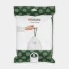Brabantia PerfectFit afvalzakken met trekbandsluiting, dispenser pack Code R, 36L, 40 stuks / pcs