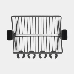 Brabantia Sink Side inklapbaar afdruiprek Dark Grey