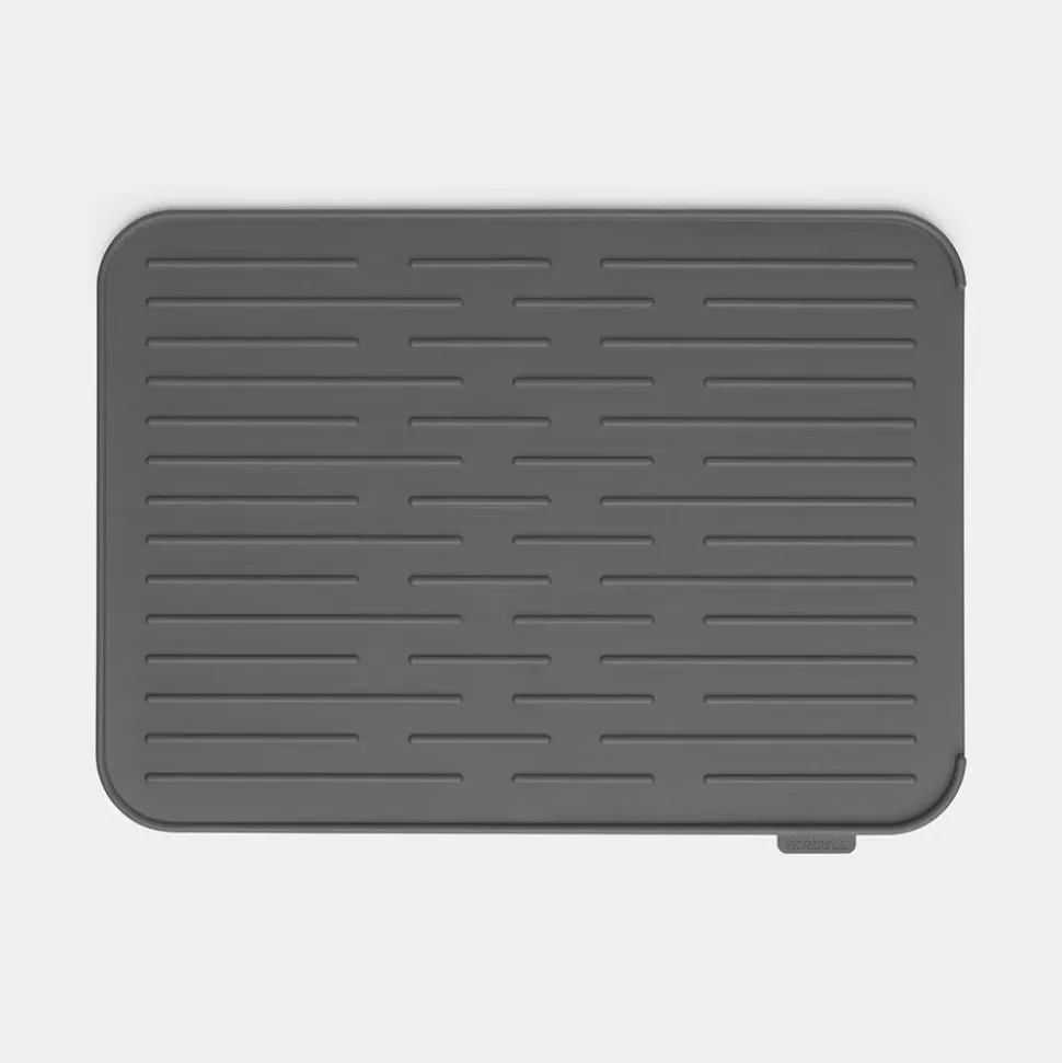 Brabantia SinkSide Afdruipmat Silicone 44x32cm Dark Grey