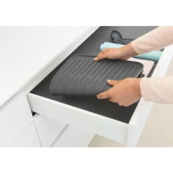 Brabantia SinkSide Afdruipmat Silicone 44x32cm Dark Grey