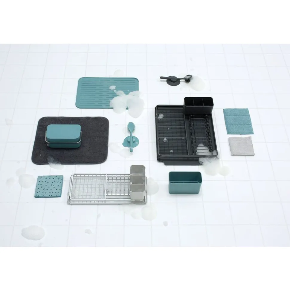 Brabantia SinkSide Afdruipmat Silicone 44x32cm Dark Grey