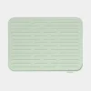 Brabantia SinkSide afdruipmat siliconen 44 x 32 cm Jade Green