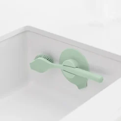 Brabantia SinkSide afwasborstel met zuignaphouder Jade Green