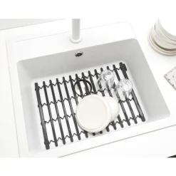 Brabantia SinkSide Gootsteenmat Silicone Dark grey