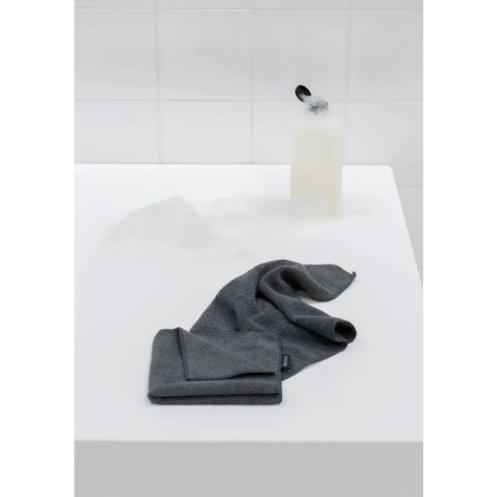 Brabantia SinkSide Microvezel Schoonmaakdoekjes 2st Dark Grey
