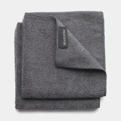 Brabantia SinkSide Microvezel Schoonmaakdoekjes 2st Dark Grey