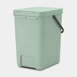 Brabantia Sort & Go afvalemmer 25 liter Jade Green