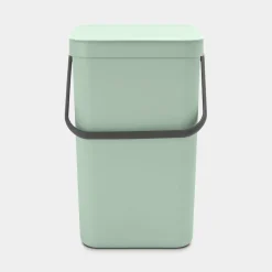 Brabantia Sort & Go afvalemmer 25 liter Jade Green