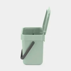 Brabantia Sort & Go afvalemmer 6 liter Jade Green
