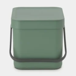 Brabantia Sort & Go afvalemmer 6 liter Fir Green