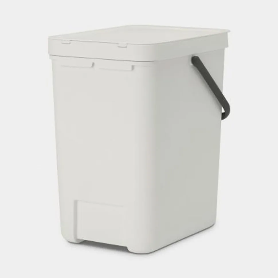 Brabantia Sort & Go afvalemmer 25 liter Light Grey