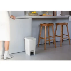 Brabantia StepUp pedaalemmer 16 liter Light Grey