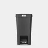 Brabantia StepUp pedaalemmer 16 liter Dark Grey