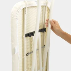 Brabantia Strijkplank B, 124 x 38 cm Met strijkijzerhouder Black 22 - Morning Breeze