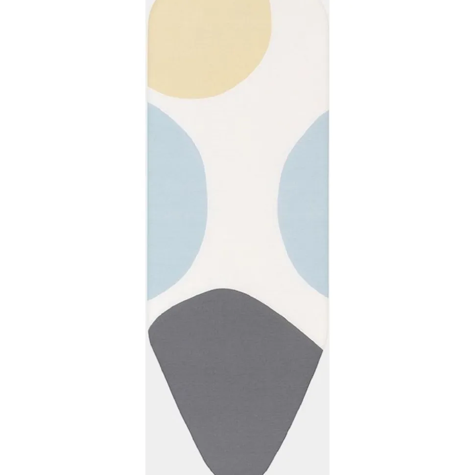 Brabantia Strijkplankhoes C 124x45cm complete set Spring Bubbles