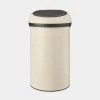 Brabantia Touch Bin afvalemmer 60 liter Soft Beige