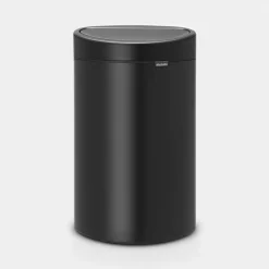 Brabantia Touch Bin afvalemmer 40 liter Matt Black
