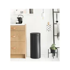 Brabantia Touch Bin New 30L Matt Black