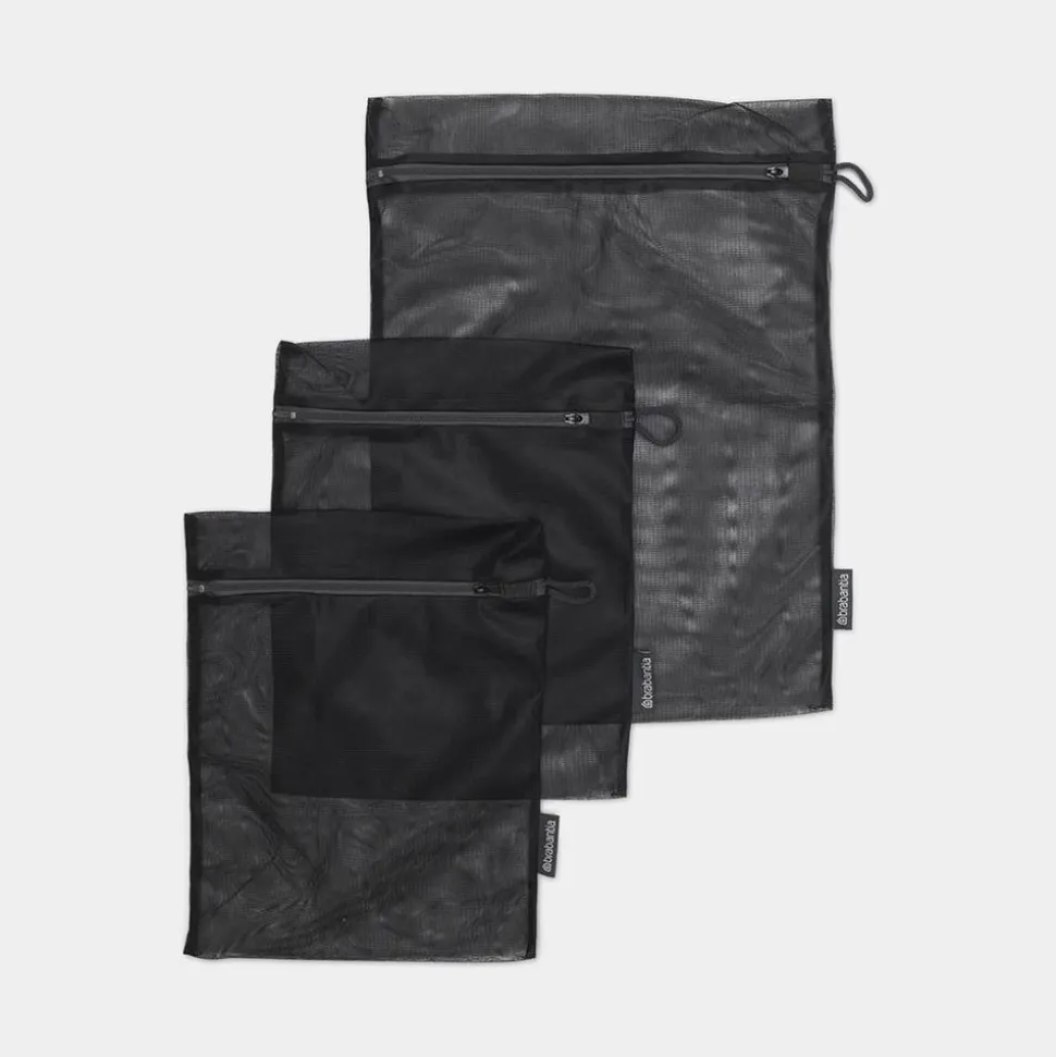 Brabantia Waszakjes in 2 maten, set van 5 Black
