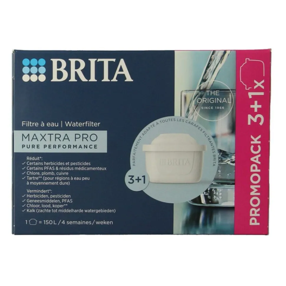 Brita Maxtra filter Pro Pure Performance Giftpack 3+1