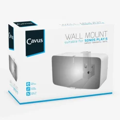 Cavus Muurbeugel voor Sonos Five / Play:5 Horizontaal wit