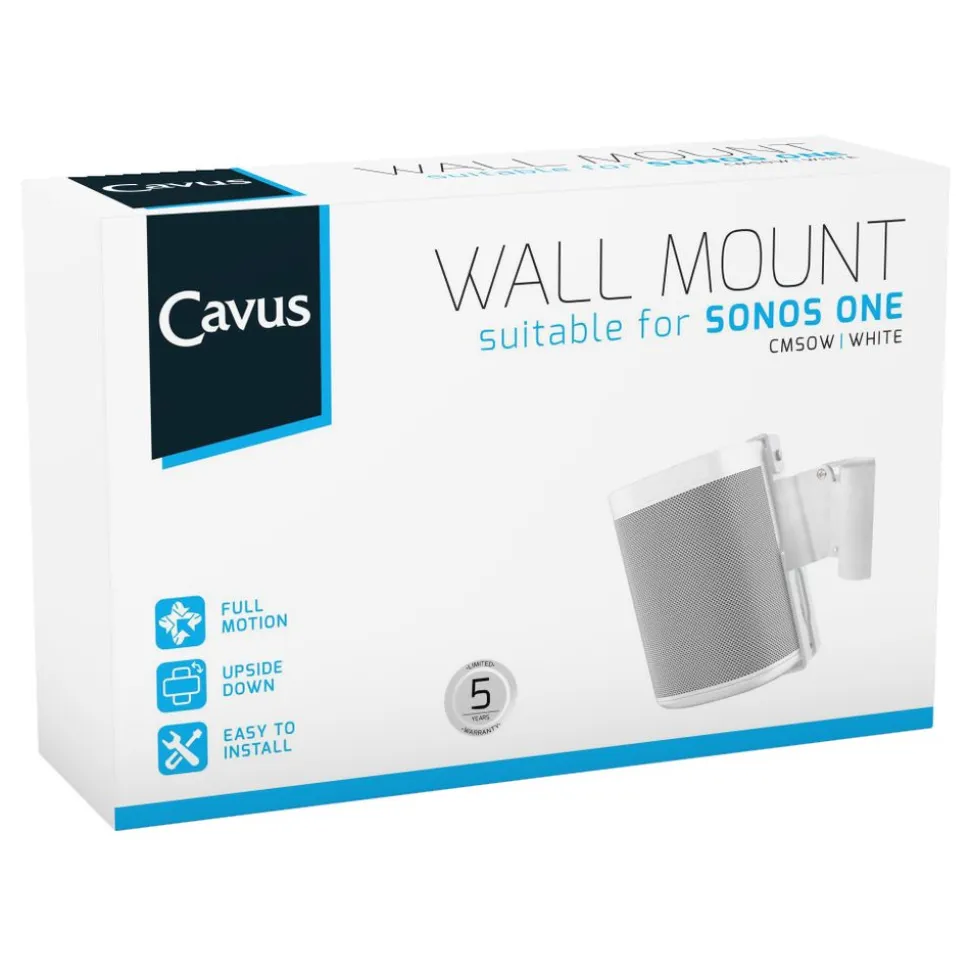 Cavus Muurbeugel voor Sonos ONE / ONE SL Wit