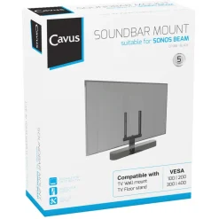 Cavus Soundbar Frame voor Sonos Beam Zwart