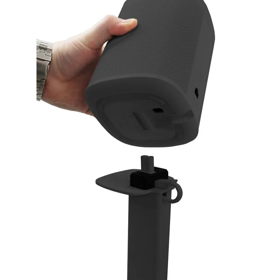 Cavus Vloerstandaard Zwart voor Sonos One / One SL / Play:1