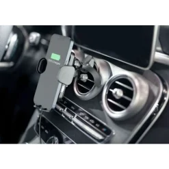 Cellularline Autohouder hug air draadloos laden 10W zwart