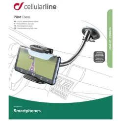 Cellularline Autohouder pilot flexi zwart