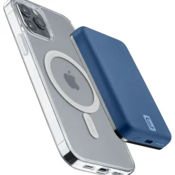 Cellularline Draadloze powerbank MAG 5000 Magsafe Blauw