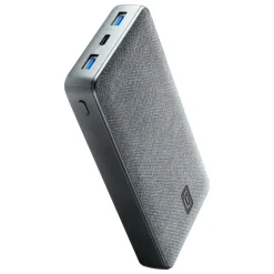 Cellularline Draagbare lader shade 20000mAh PD 65W voor laptop grijs