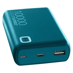 Cellularline Draagbare oplader 10000mAh Essence Turbo 20W PD Groen