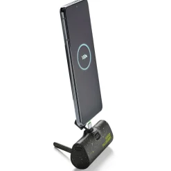 Cellularline Plugger Powerbank zonder kabel 5000MAh 20W PD USB-C Zwart