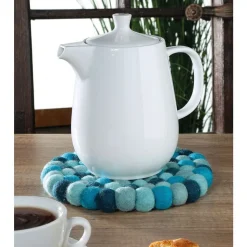 Cilio Lana onderzetter rond Azzurro