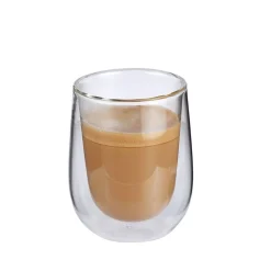 Cilio VERONA Dubbelwandig Koffie/melkglas 2st