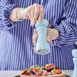 Cole & Mason Kenton 15cm Zout/pepermolen Blue Salt