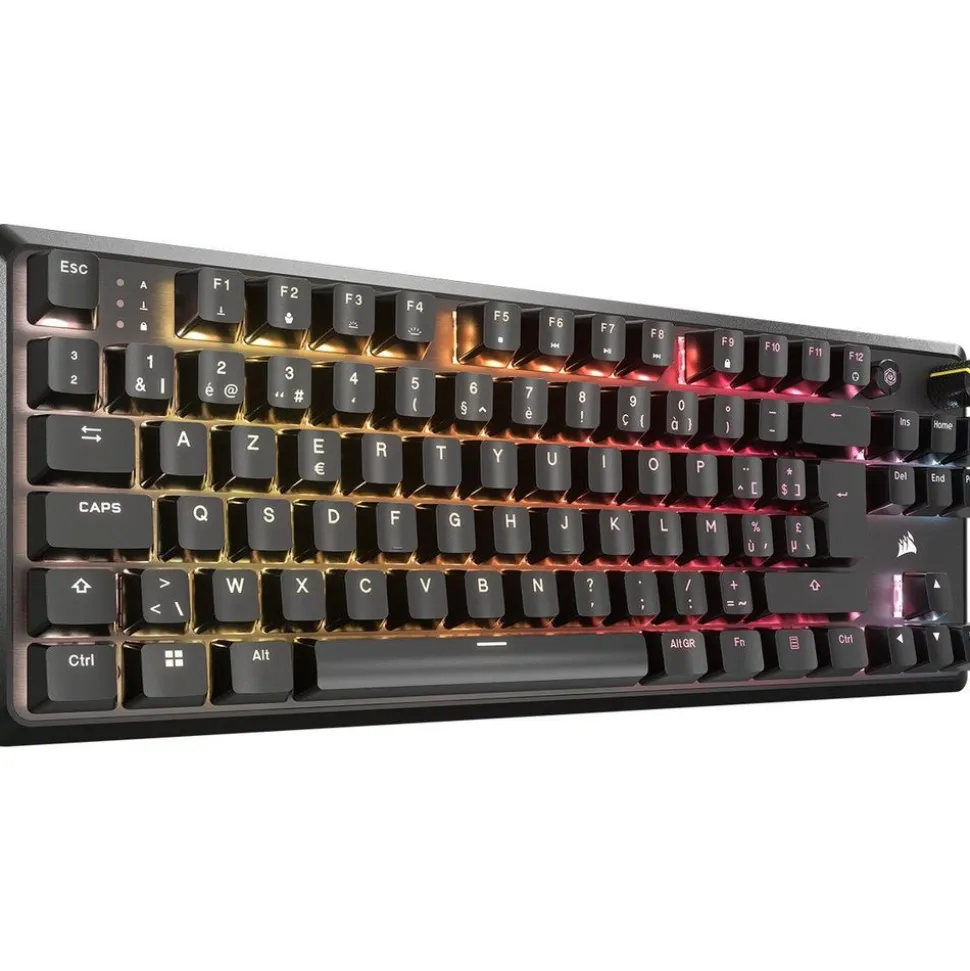 Corsair K70 CORE TKL - Mechanisch Gaming Toetsenbord - AZERTY - RGB LED - MLX Red Switch - Zwart