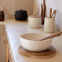 Costa Nova Pacifica by Casafina Serveerkom 25cm Vanilla