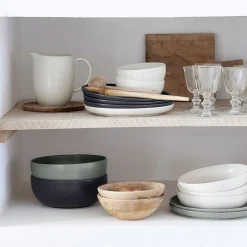 Costa Nova Pacifica by Casafina Serveerkom 25cm Seed Grey