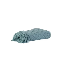 Cosy @ Home Plaid Meadow Lichtblauw 152x127cm