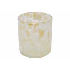 Cosy @ Home Theelichthouder Stained Transparant D10x H11cm Glas